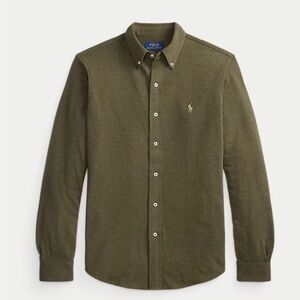 Polo by Ralph Lauren Men's Olive Casual Shirt